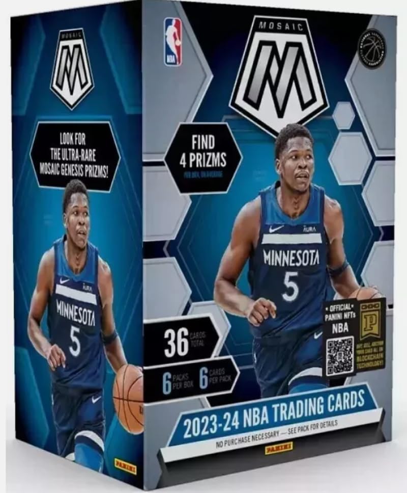 Amazon.com: 2023-24 Panini Mosaic NBA Basketball Factory Sealed